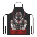 Sardaukar inspired apron featuring the iconic blades and imagery from the Dune universe