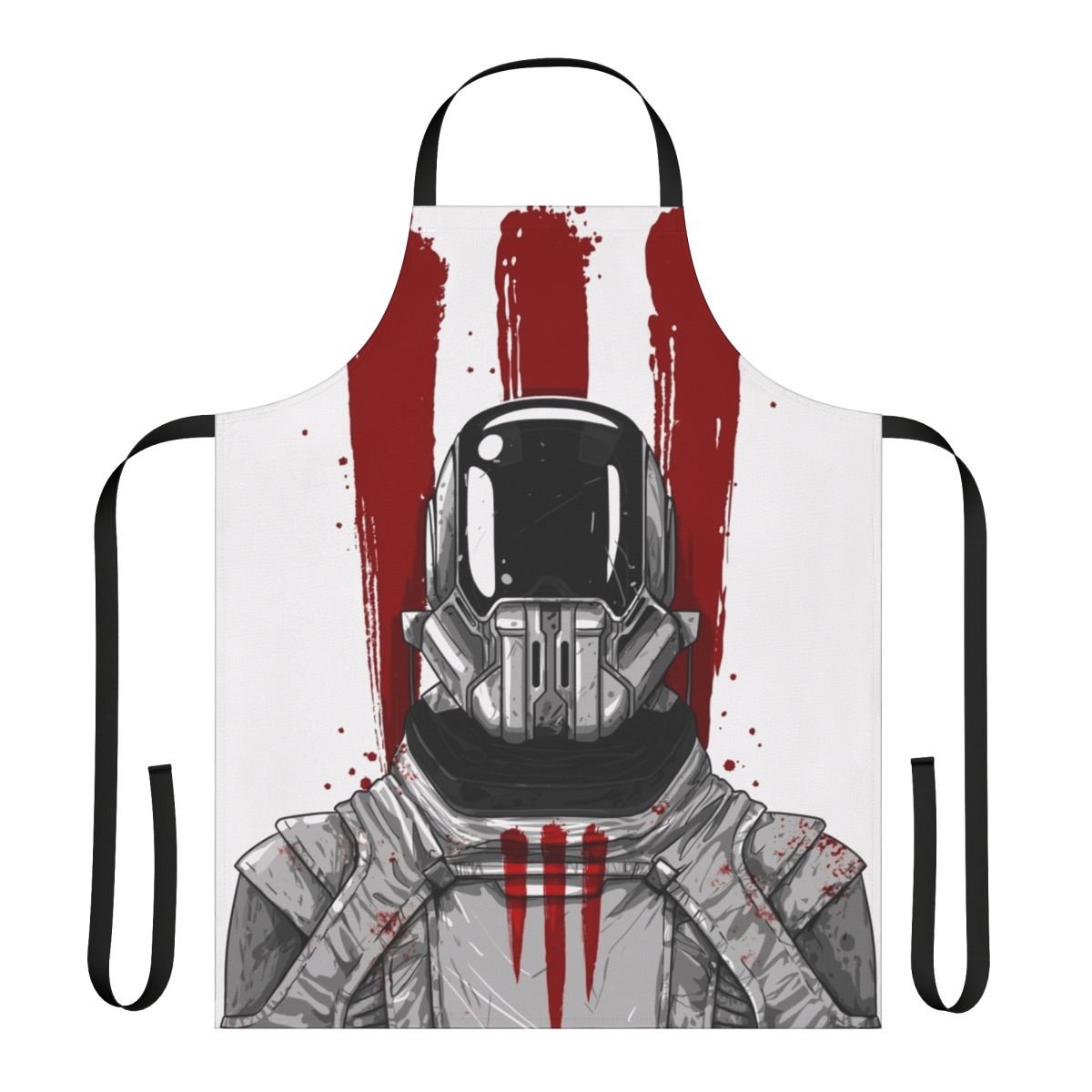 Dune-inspired apron featuring the iconic Sardaukar imperial soldier design