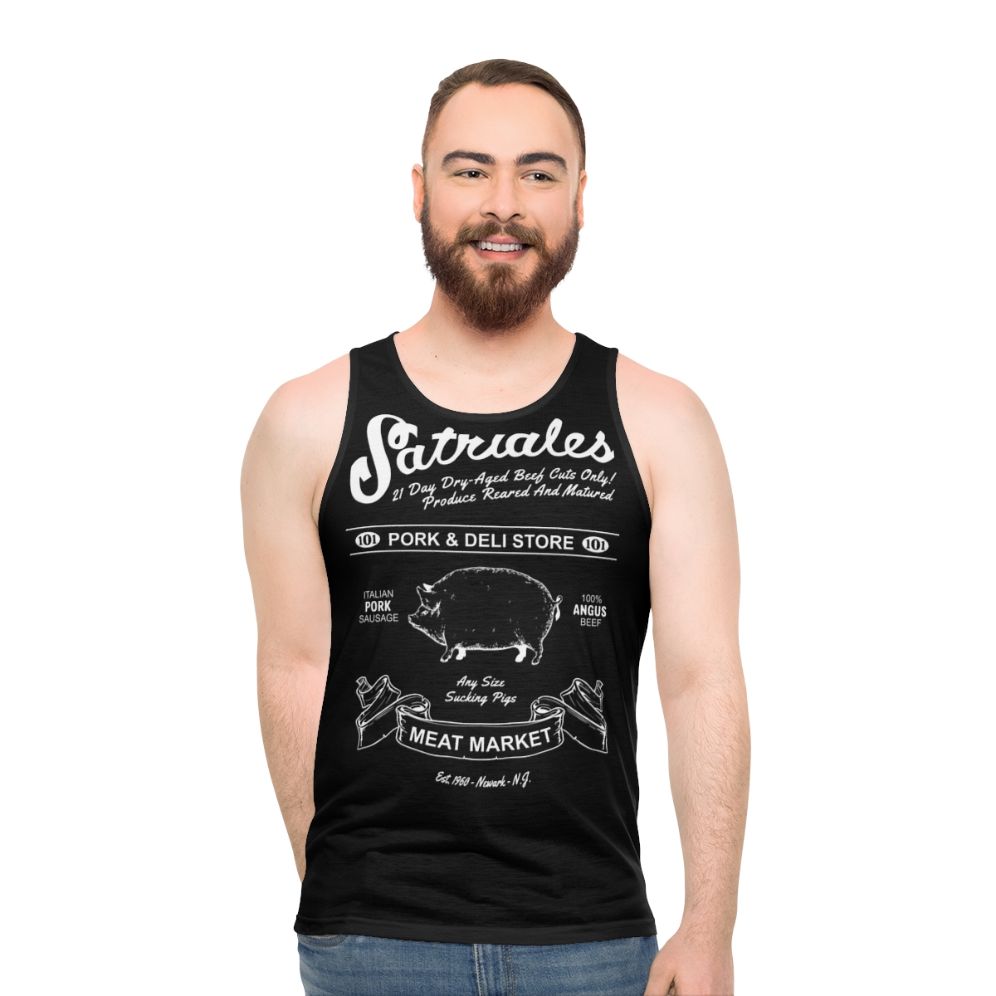 Satriale's Pork Deli The Sopranos Unisex Tank Top