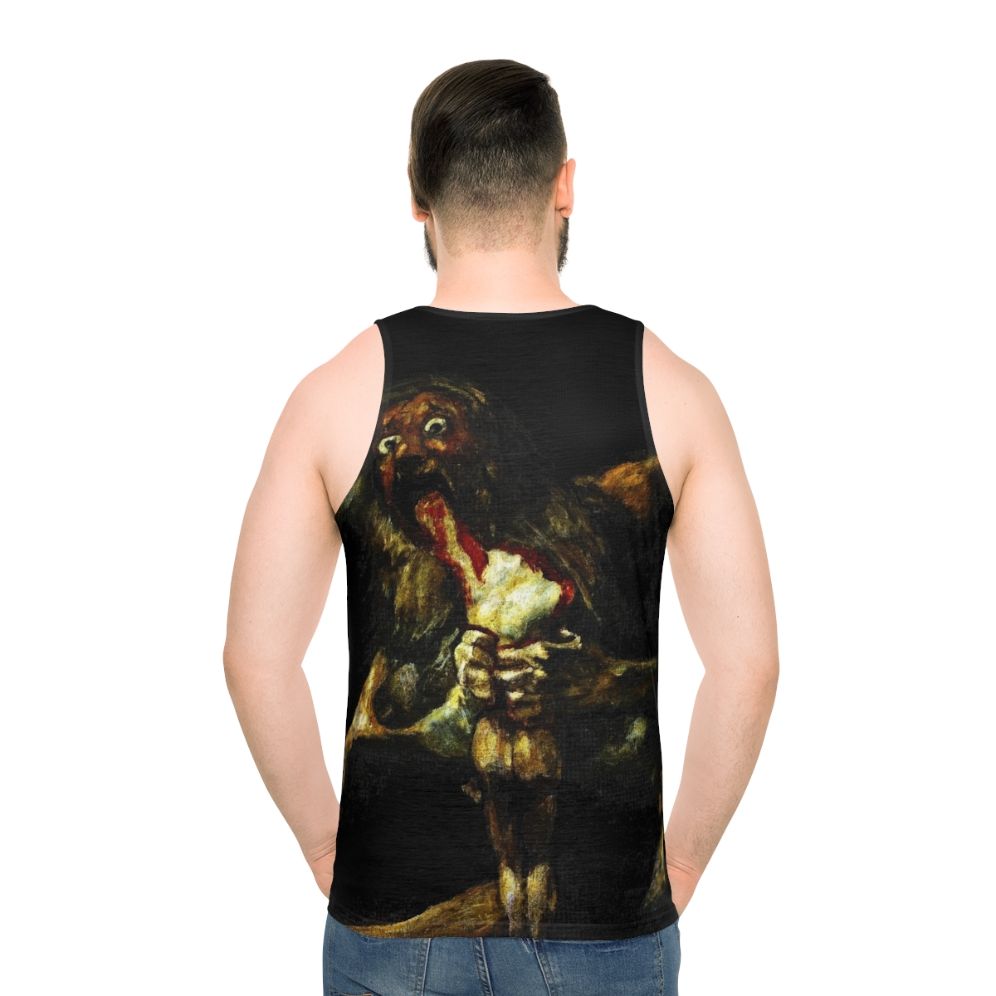 Saturn Devouring His Son - Goya Painting Unisex Tank Top