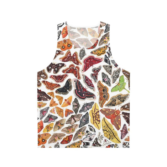 Saturniid moth unisex tank top