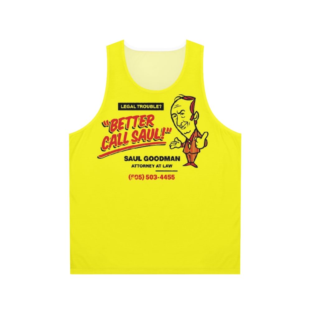 Better Call Saul Saul Goodman Breaking Bad Unisex Tank Top