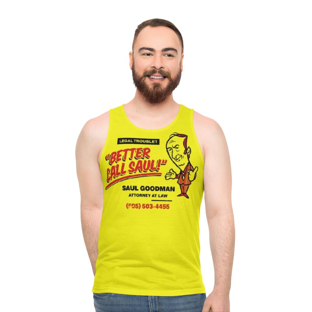 Better Call Saul Saul Goodman Breaking Bad Unisex Tank Top