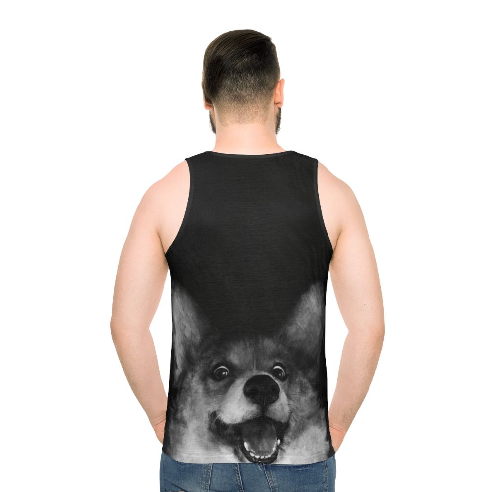 Sausage Fox Unisex Corgi Dog Funny Tank Top