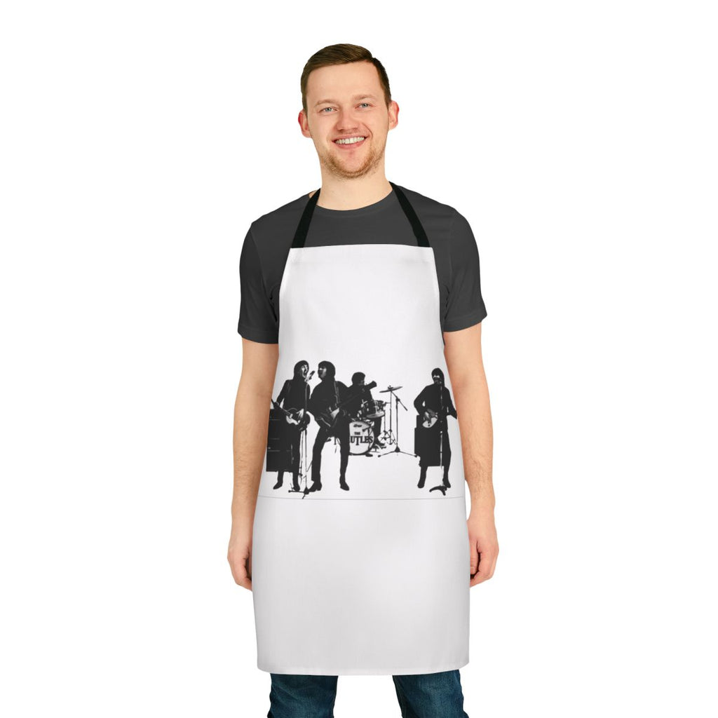 Savage Young Rutles-Inspired Apron with Monty Python and Music Parody Designs