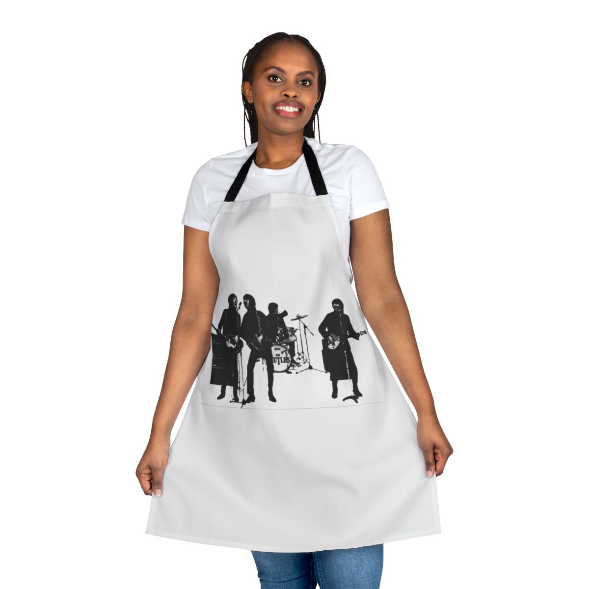 Savage Young Rutles-Inspired Apron with Monty Python and Music Parody Designs