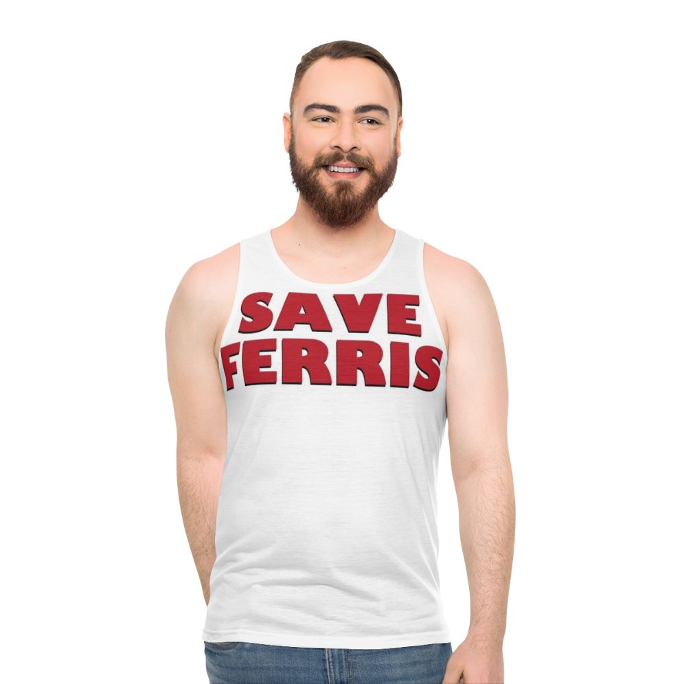 Save Ferris Unisex 80s Movie Tank Top