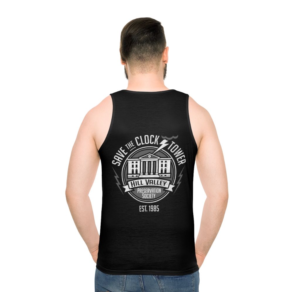 Save The Clock Tower BTTF Unisex Tank Top