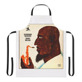 Sonny Rollins-inspired jazz apron featuring a saxophone motif