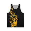 Saxophone keywork unisex tank top