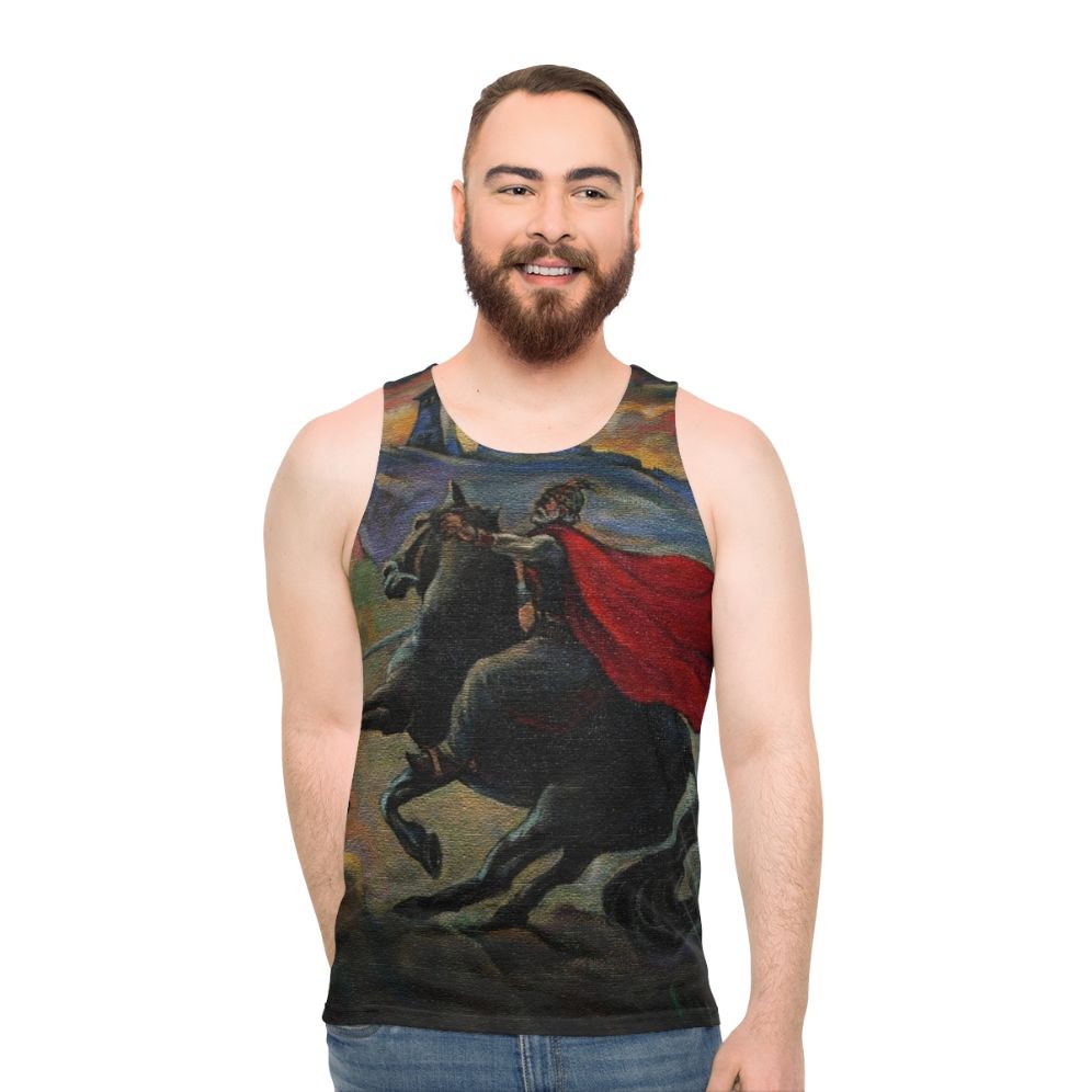 Scanderbeg Unisex Albania Flag Tank Top