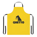 Affordable Scandinavian-inspired apron with urban, humorous design