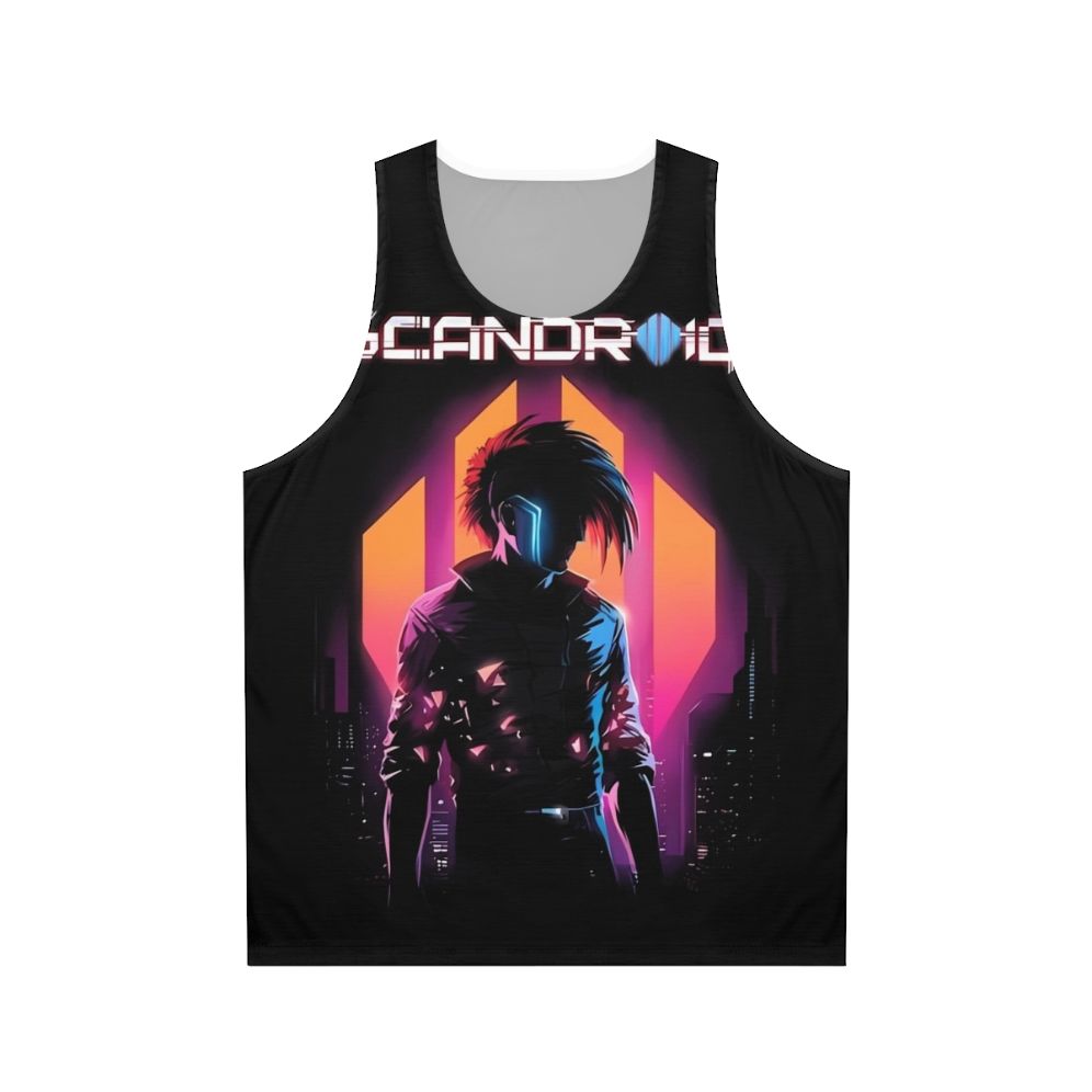 Scandroid 2517 Unisex Synthwave Tank Top