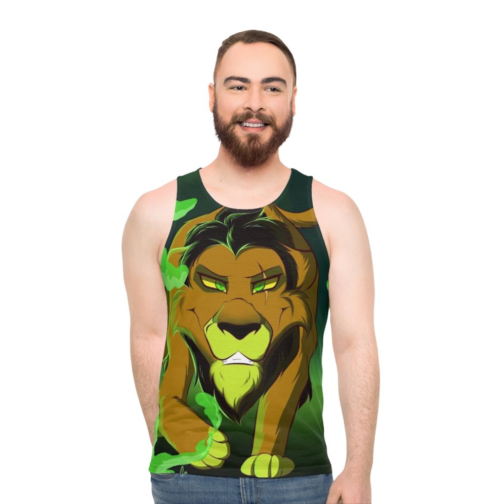 Scar Disney Lion King Unisex Tank Top