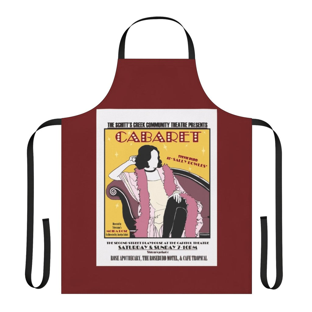 Schitt's Creek Cabaret Apron with a stylish design for fans of the TV show