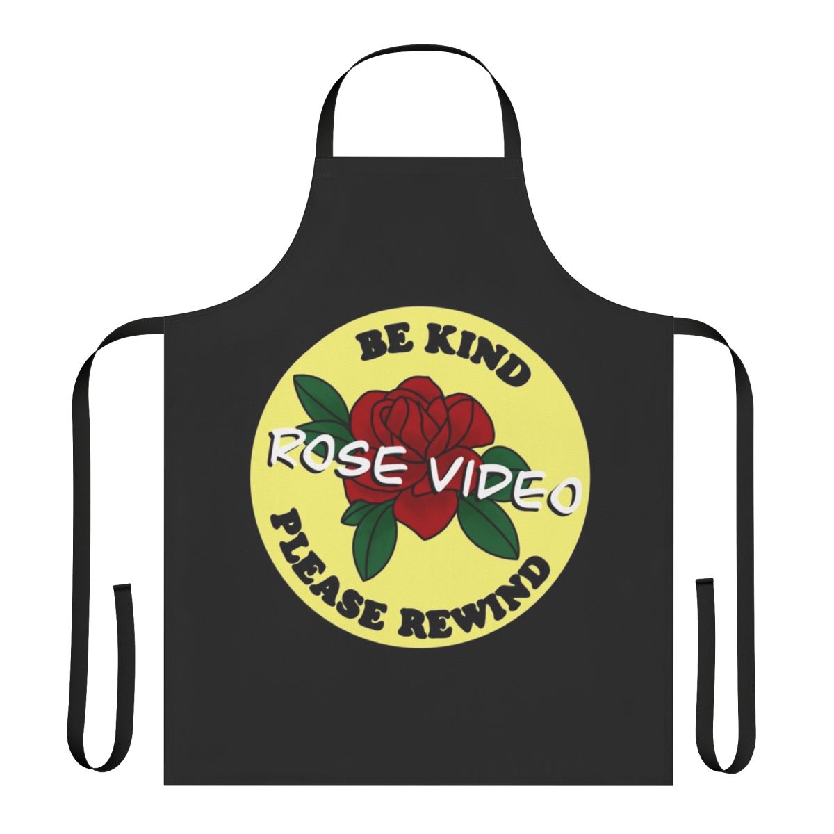 Schitt's Creek Rose Video Print Apron