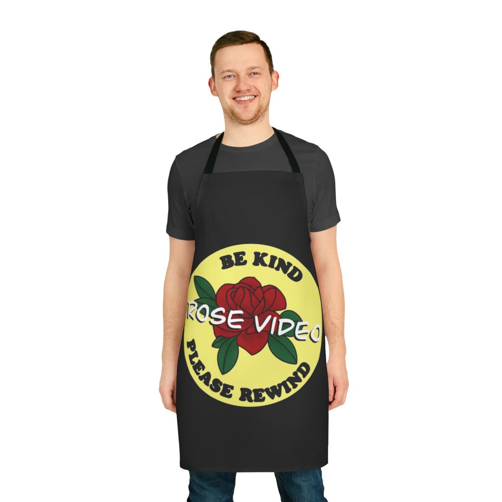 Schitt's Creek Rose Video Print Apron