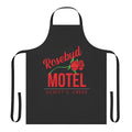 Schitt's Creek inspired Rosebud Motel apron with logo