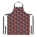 Schitt's Creek-inspired apron featuring "The Crows Have Eyes 3: The Crowening" movie parody design