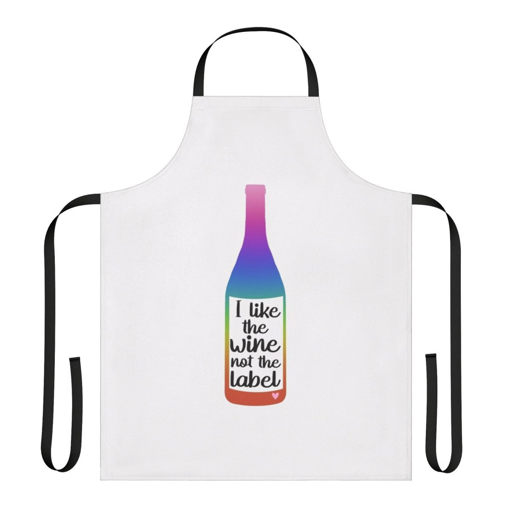 Schitt's Creek inspired wine apron with comical design