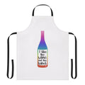 Schitt's Creek inspired wine apron with comical design