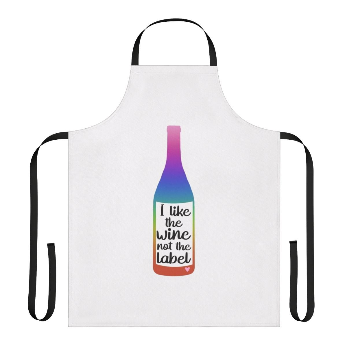 Schitt's Creek inspired wine apron with comical design