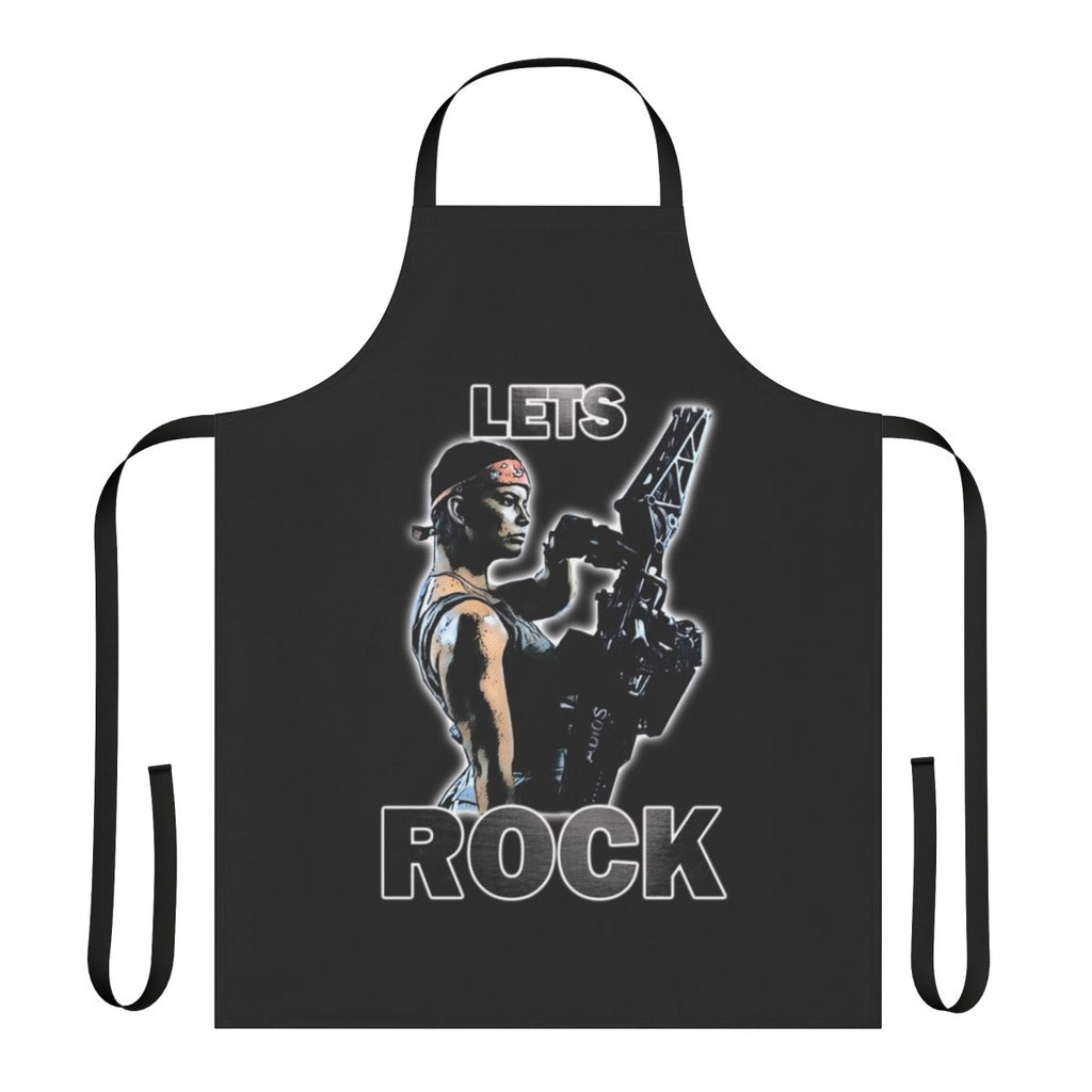 Sci-Fi Alien Horror Movie Inspired Apron with Retro 80s Design