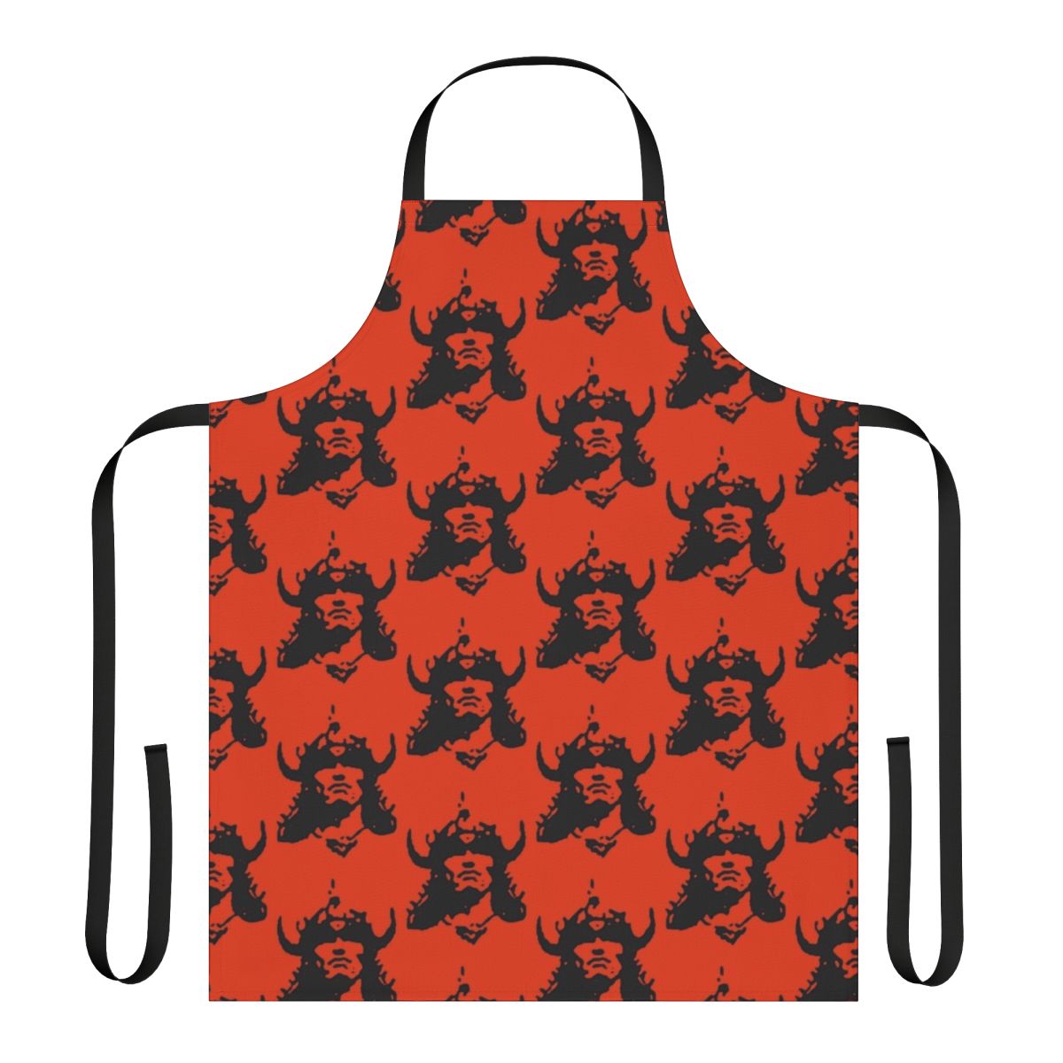 Sci-Fi Barbarian Apron featuring sword and sorcery imagery