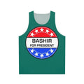 Sci-Fi Inspired "Bashir For President" Unisex Tank Top