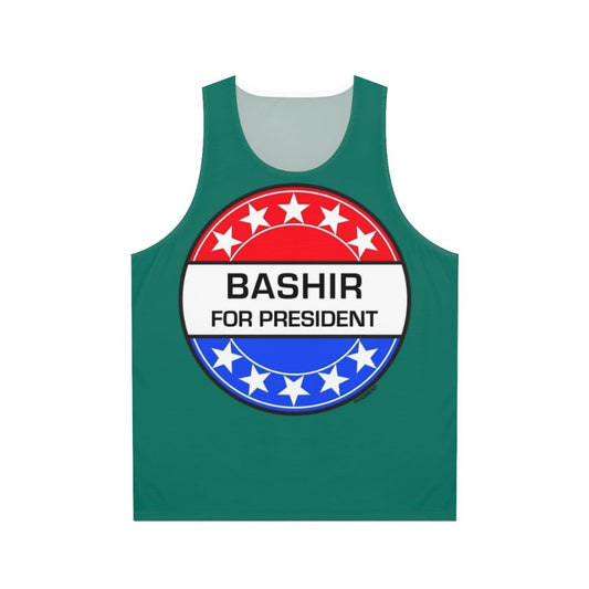 Sci-Fi Inspired "Bashir For President" Unisex Tank Top