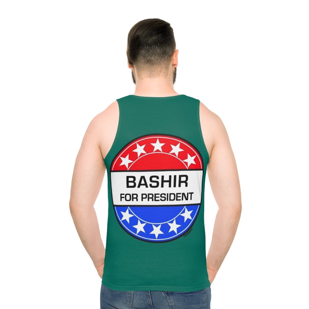 Sci-Fi Inspired "Bashir For President" Unisex Tank Top