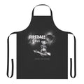 Zoonie the Lazoon sci-fi cartoon character printed on a high-quality apron