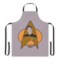 Sci-Fi Data Android Apron Inspired by Star Trek: The Next Generation