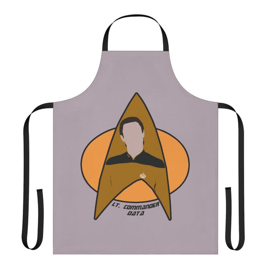 Sci-Fi Data Android Apron Inspired by Star Trek: The Next Generation