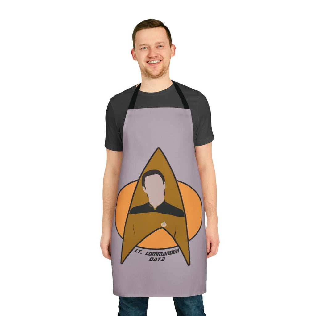 Sci-Fi Data Android Apron Inspired by Star Trek: The Next Generation