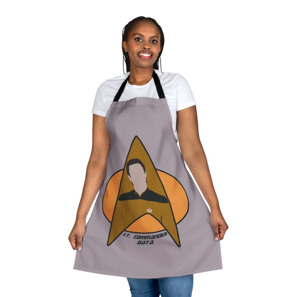 Sci-Fi Data Android Apron Inspired by Star Trek: The Next Generation