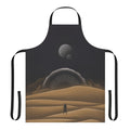 Dune-inspired apron featuring a sandworm design, perfect for sci-fi fans