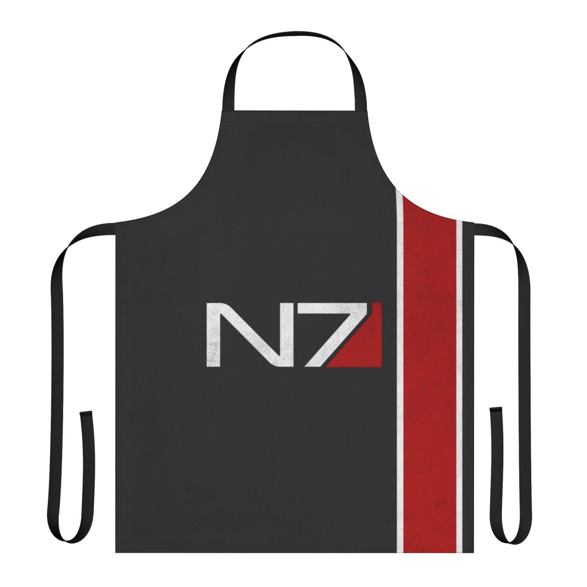 Sci-Fi Gaming Apron with Mass Effect Inspired N7 Logo Design
