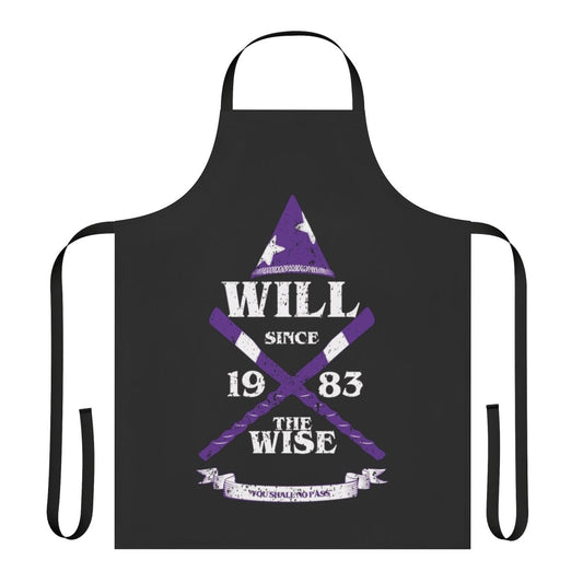 Stranger Things inspired grunge style apron
