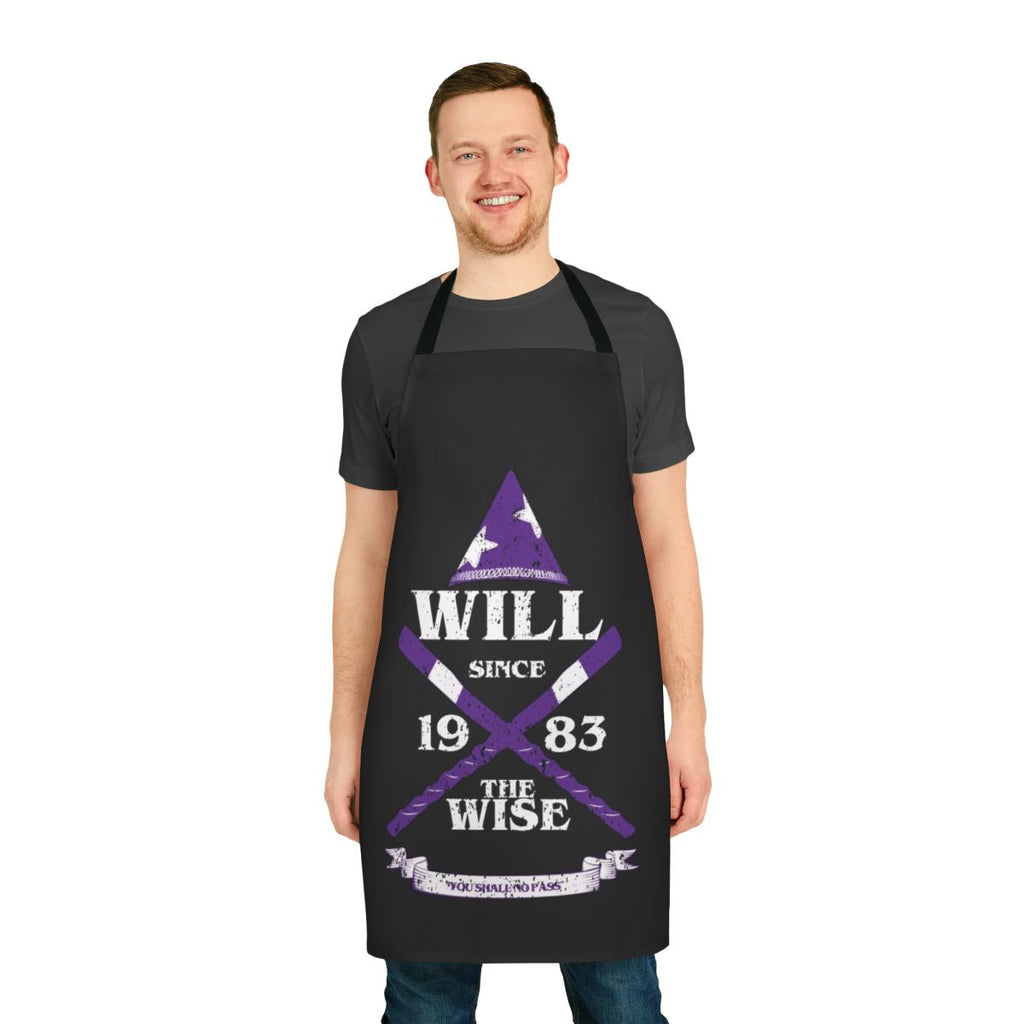 Stranger Things inspired grunge style apron