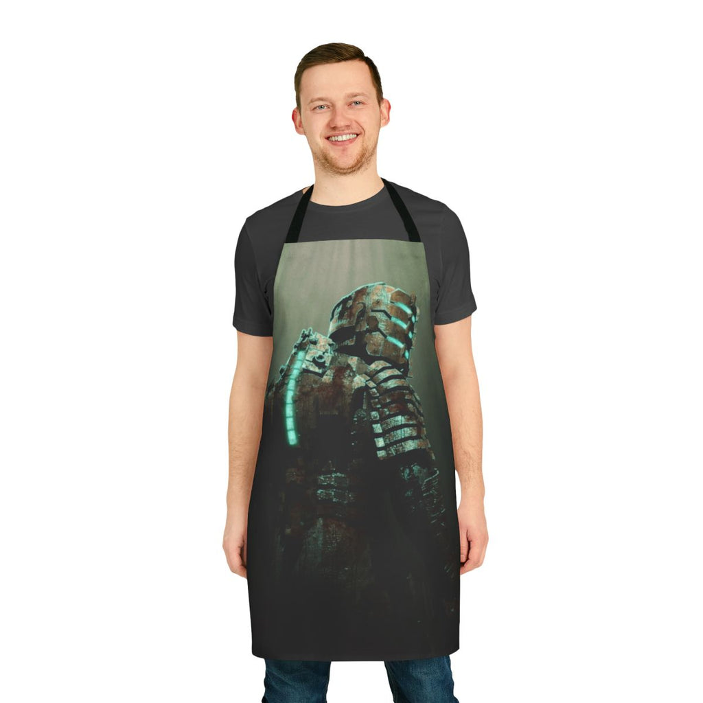 Apron with Isaac Clarke and Dead Space themed design
