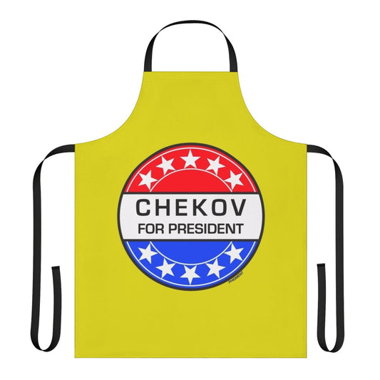 Sci-Fi Inspired "Chekov For President" Apron