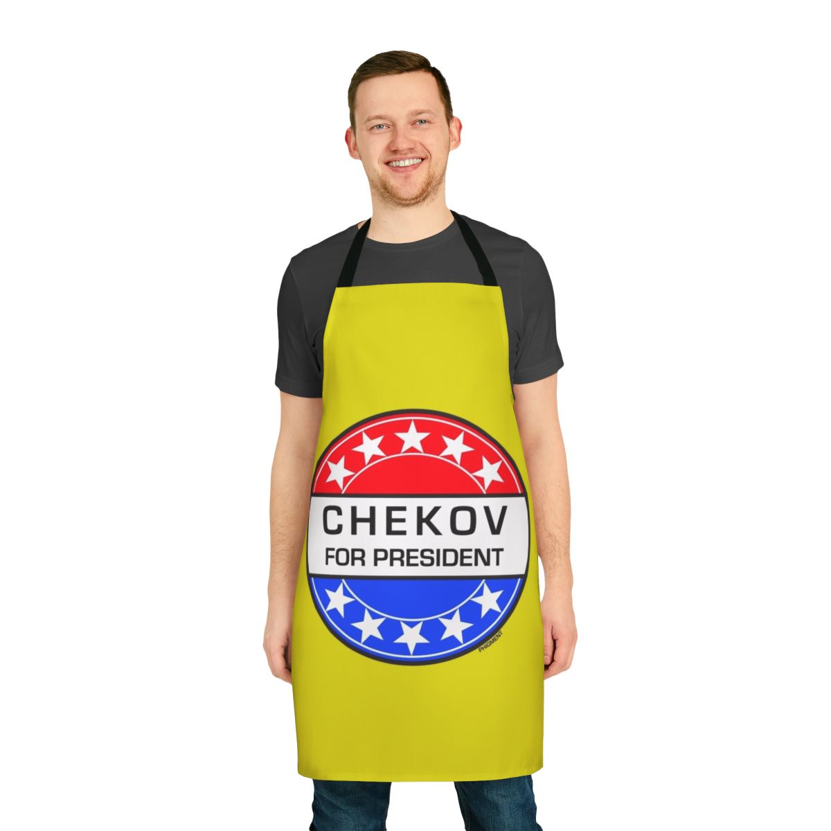 Sci-Fi Inspired "Chekov For President" Apron