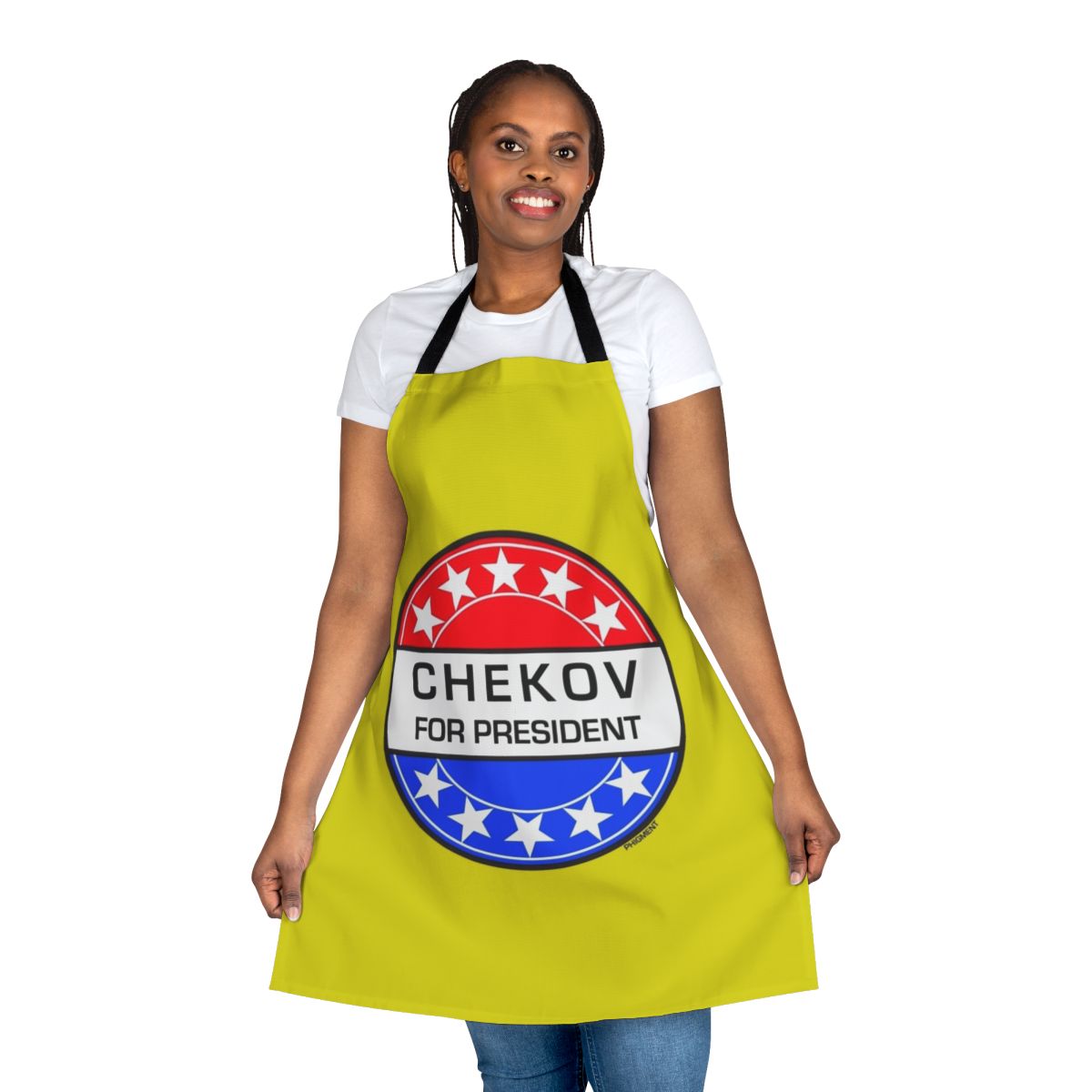 Sci-Fi Inspired "Chekov For President" Apron