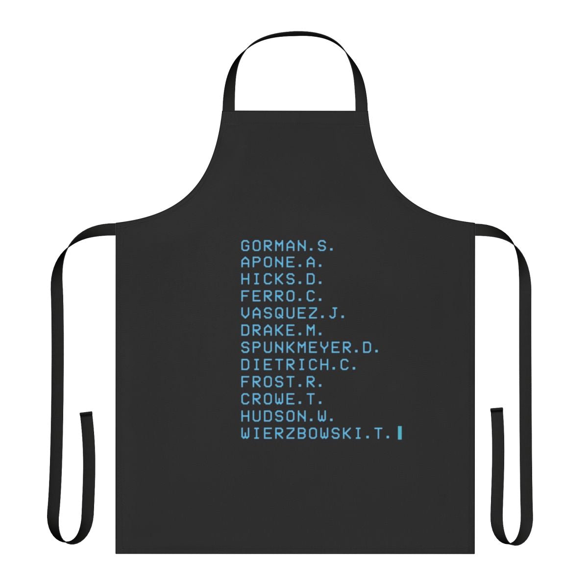 Sci-Fi Inspired Colonial Marines Death Order Apron