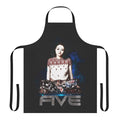 Apron featuring the character Five from the sci-fi TV series Dark Matter