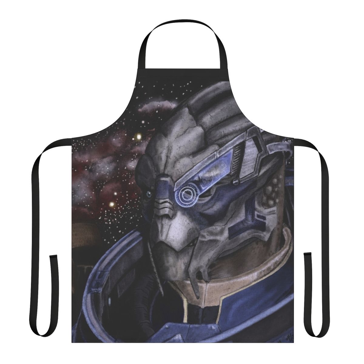 Sci-Fi Inspired Garrus Vakarian and Thane Krios Apron