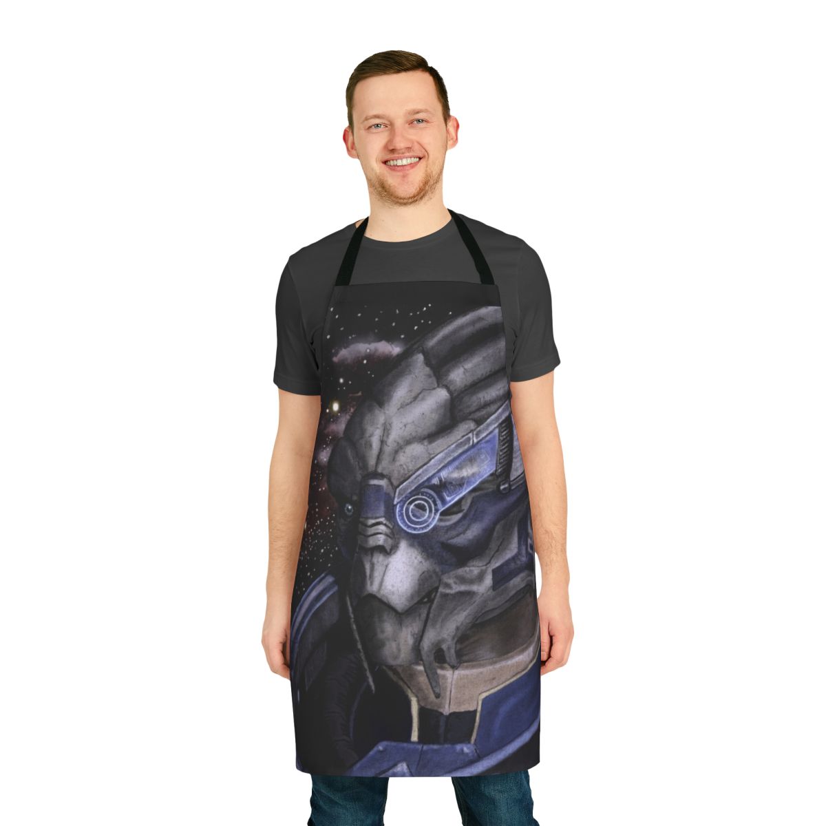 Sci-Fi Inspired Garrus Vakarian and Thane Krios Apron