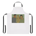 A photo apron featuring a sci-fi inspired design with cosmic and galaxy elements, perfect for teen fans of the Roswell, New Mexico TV series.