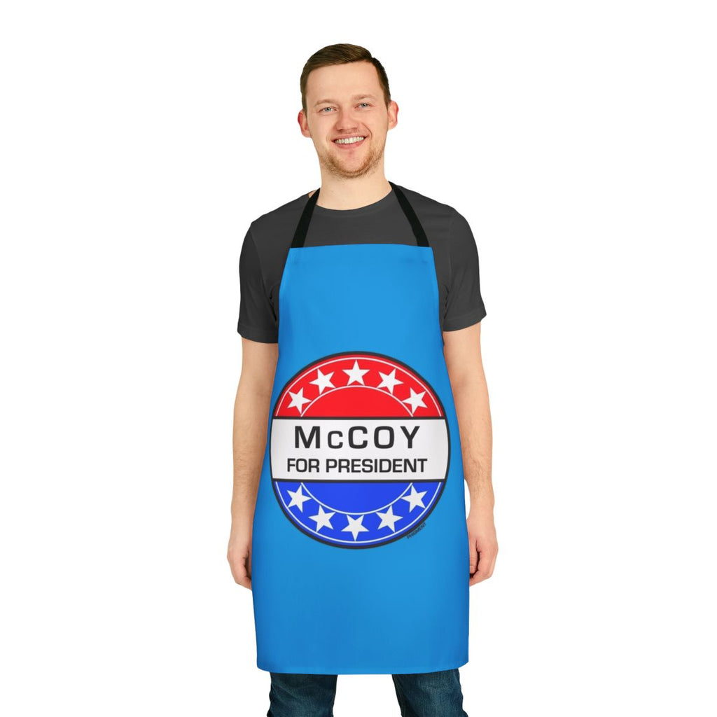 Sci-Fi Inspired Retro Apron with Vintage Pop Art Design